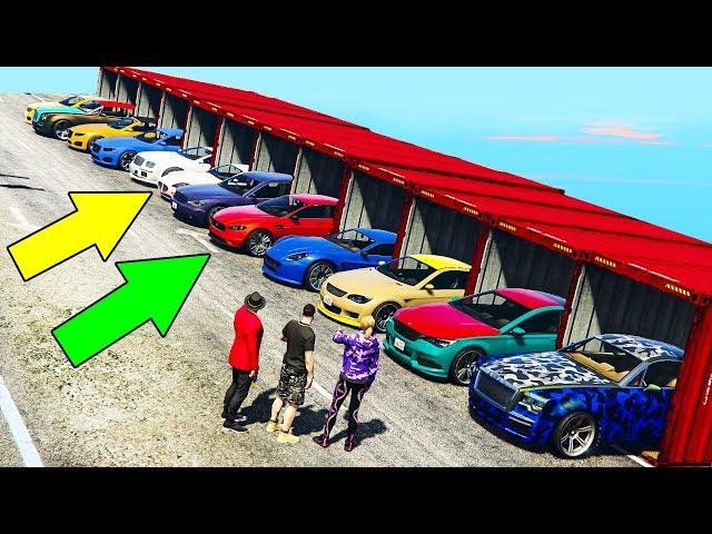 БИТВА 12 АВТОМОБИЛЕЙ В ГТА 5 ОНЛАЙН! СЛУЧАЙНЫЙ ВЫБОР GTA 5 ONLINE