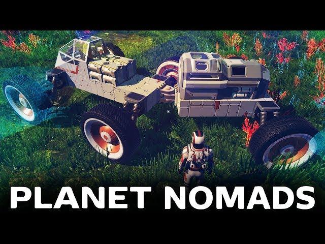 PLANET NOMADS - ВЫЖИВАНИЕ И СТРОИТЕЛЬСТВО НА ЧУЖОЙ ПЛАНЕТЕ (стрим) #12