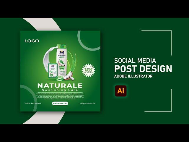 Luxury Social Media Post Design tutorial for Online Product | Graphic Design | 3StepStudio