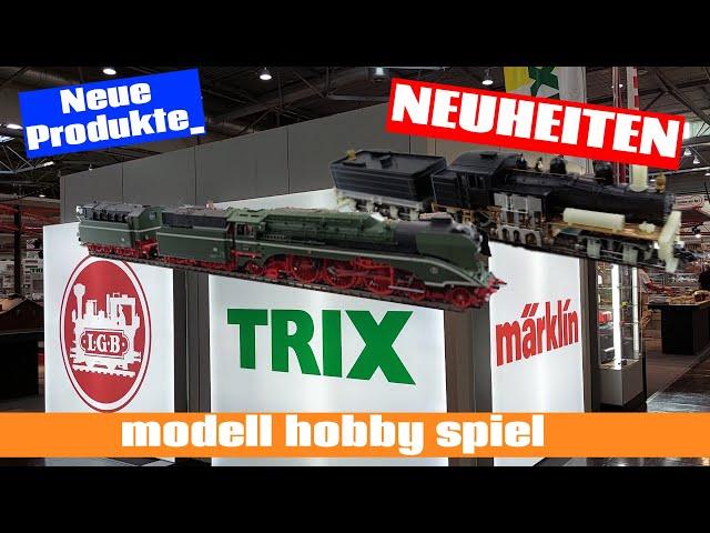 Breaking News - Märklin Trix LGB auf der modell hobby spiel 2023 #railroad #steamlocomotive #train