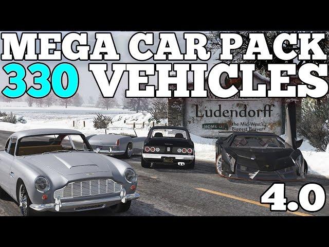 GTA 5: Mega Realistic Car Pack 4.0 Car Showcase (330 CARS) [DOWNLOAD]