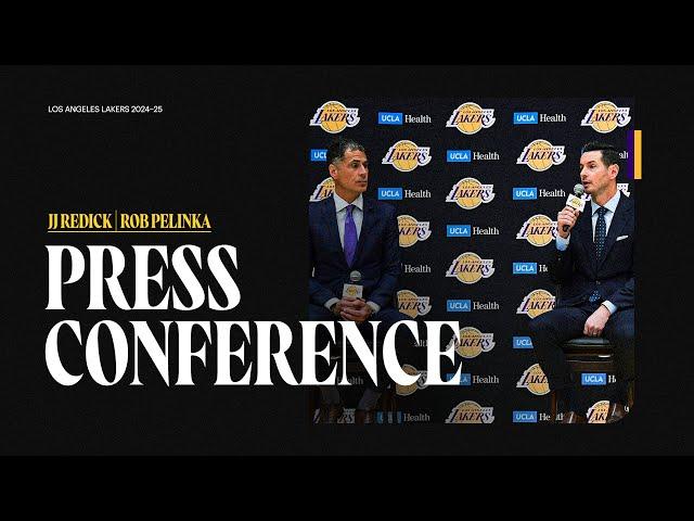 Rob Pelinka & JJ Redick Preseason Press Conference