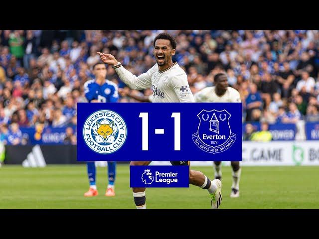 LEICESTER CITY 1-1 EVERTON | Premier League highlights