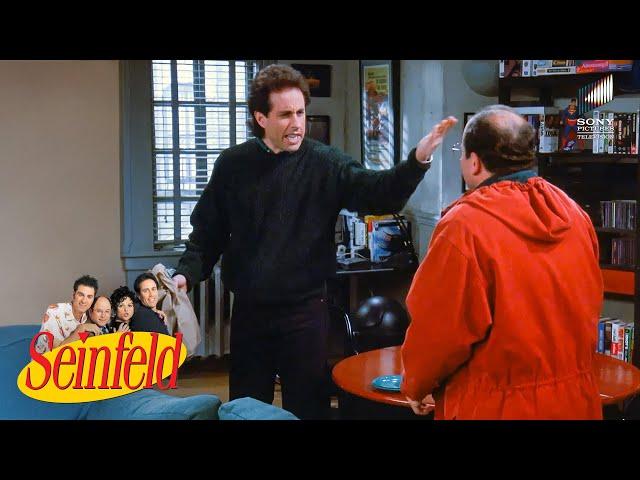 Jerry Throws George "Out of the Loop" | Seinfeld