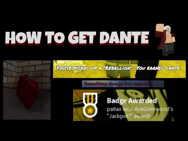 How to get DANTE in Goofy Tower Defense (Explained)