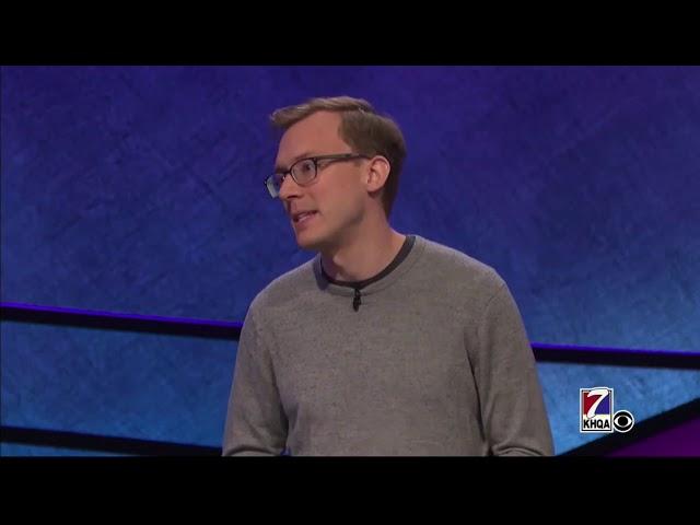 Alex Schmidt on Jeopardy, 10/11/2018