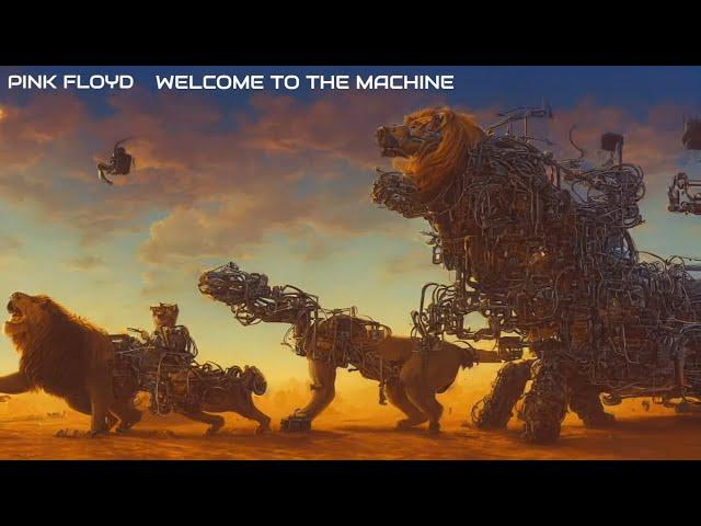 Pink Floyd - Welcome to the Machine | (AI Music Video)