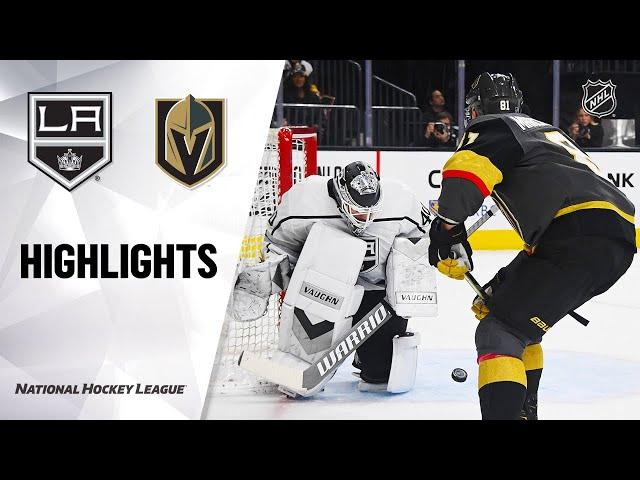 NHL Highlights | Kings @ Golden Knights 03/01/20