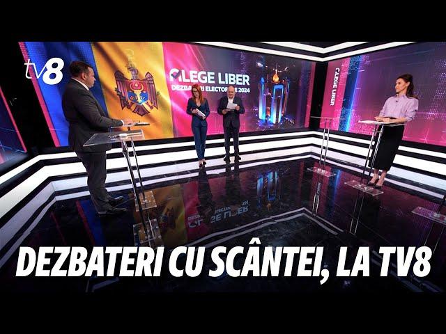 Dezbateri cu scântei, la TV8. Morari și Năstase, deranjați de întrebările privind integritatea