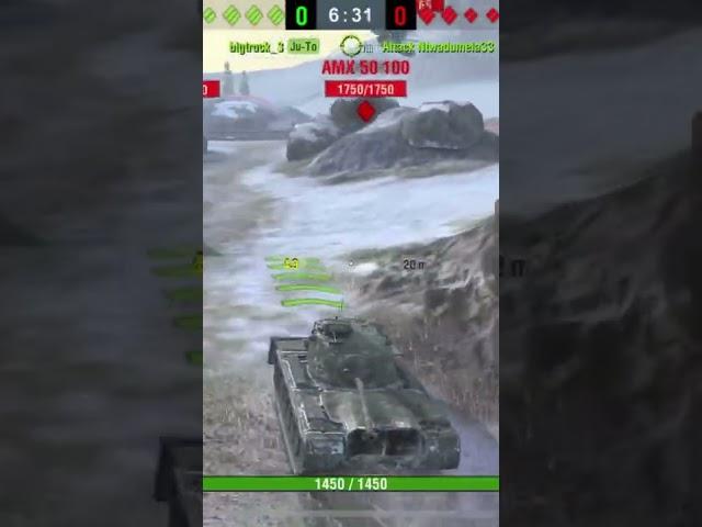 WOT Blitz M48 RAUMPANZER Gravity Force Ram 8 #shorts #wotblitz (full video in comments)