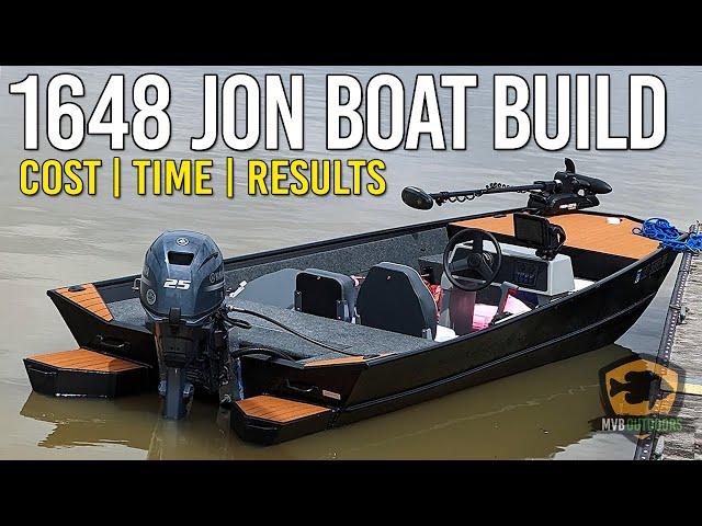 1648 Jon Boat Build | Bass Boat Conversion COMPLETE WALKTHROUGH