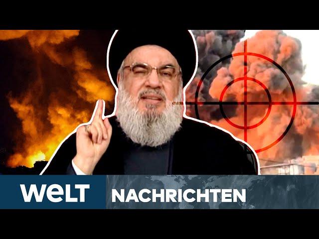 BEIRUT: Hisbollah-Chef Nasrallah ausgeschaltet! "Maximale Eskalation!" - Folgt Irans Rache? | STREAM