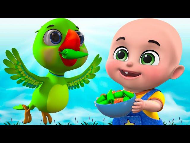 Main Tota Mithu Mithu Karta, मैं तोता मैं तोता, Hindi Rhyme for Kids