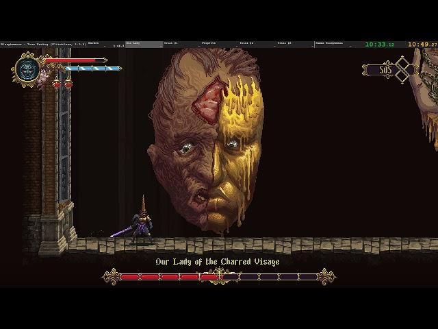 Blasphemous True Ending Glitchless Speedrun 1:25:24 (No commentary)