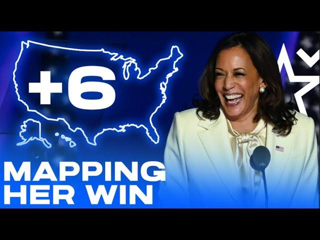 Here's What a SIX POINT Victory for Kamala Harris Looks Like