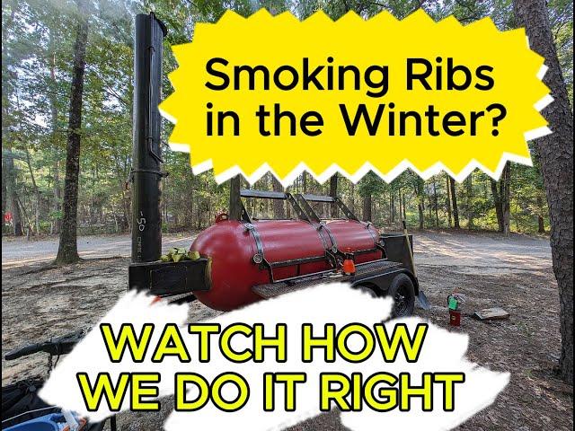 "BBQ Ribs Cooked to Perfection on a 500-Gallon Smoker | Mississippi Gulf Coast"