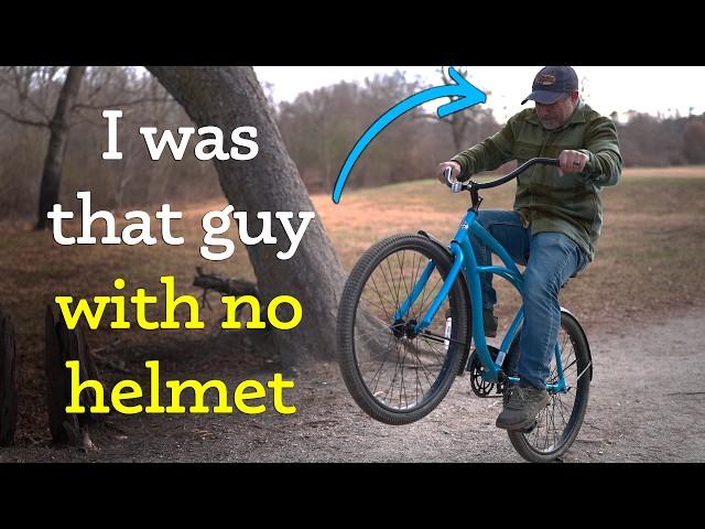 The REAL reason why I never wore a helmet (but do now)