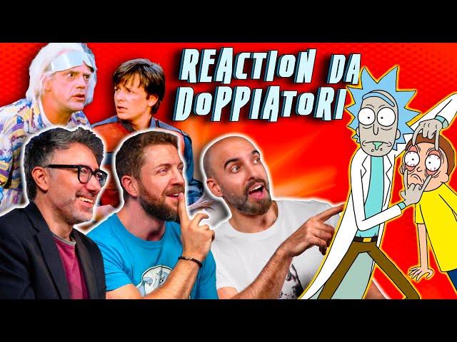 Doppiatori reagiscono Rick e Morty e Ritorno Al Futuro