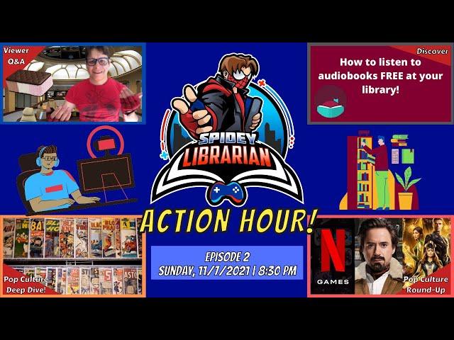 The Spidey Librarian Action Hour! Ep 2: Listen to Audiobooks for FREE! Comic Collecting Deep Dive!