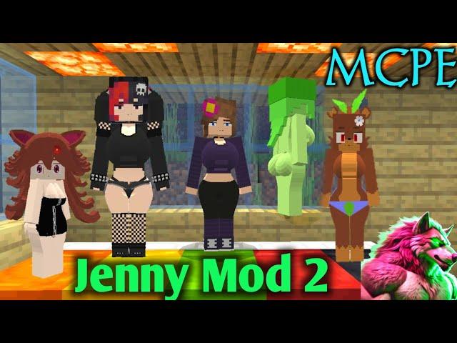 Jenny mod 1.21 and 1.20 | IMP Mod update for MCPE | Ellie Mod