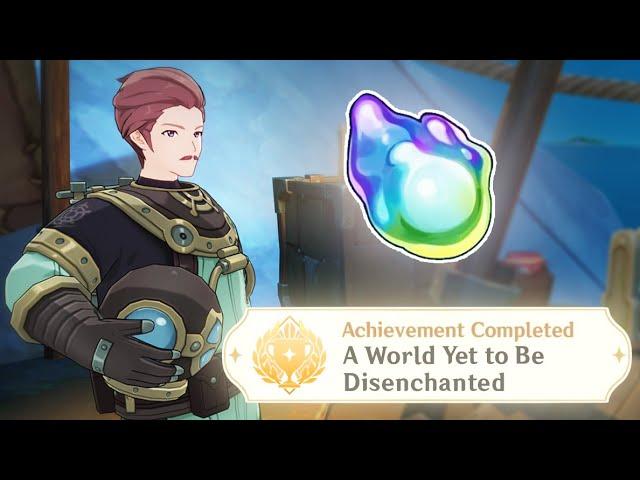 A World Yet to Be Disenchanted Hidden Achievement | Genshin Impact 4.2 Fontaine