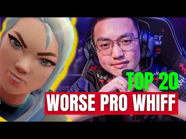 Valorant whiff compilation, but they're PROS (FUNNY MOMENTS)