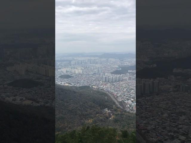 Mountain view Daegu #daegu #korea #mountains #shorts