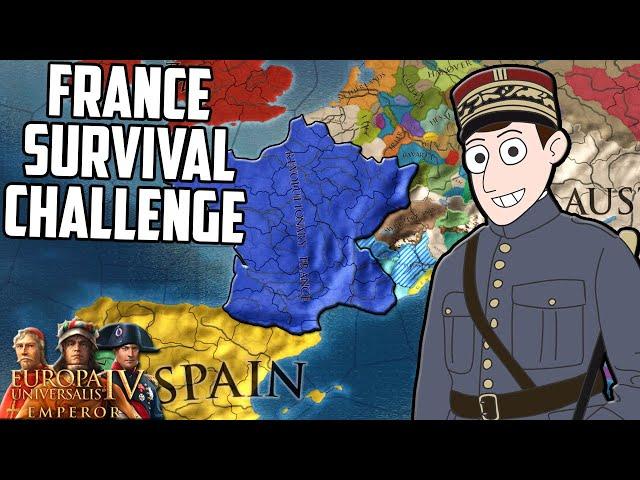 France Survival Challenge on EU4 Emperor DLC!