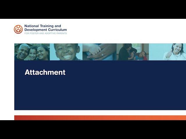 NTDC Classroom: Attachment – Jacob Ham: Ambivalent Attachment (audio description)