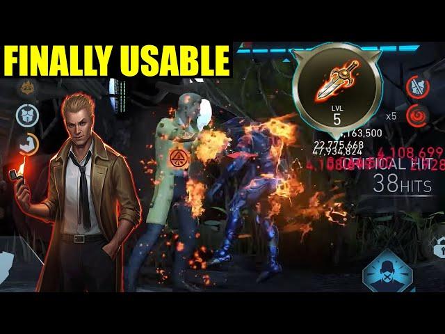 Twin Blade Constantine Is Not Bad Injustice 2 Mobile