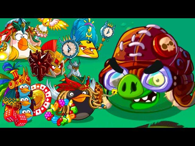 Финал Энгри Бердс ЭПИК #182 Кид и Последний БОСС капитан Снор с пещеры Angry Birds Epic на крутилкин