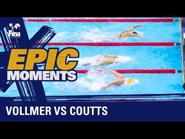 Dana Vollmer vs Alicia Coutts - 7 hundredths of a second between Gold & Silver!