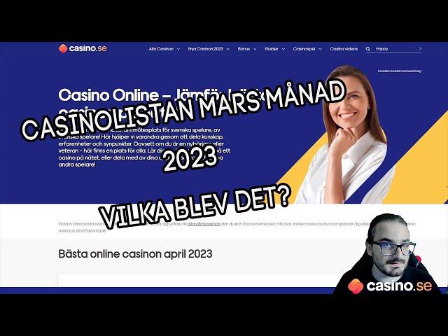 Casinolistan Mars | Top5 Mest Besökta Nätcasinon | Casino.se