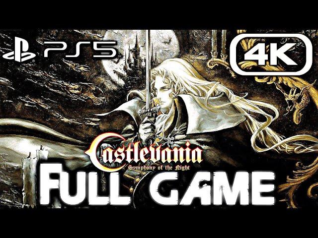 CASTLEVANIA SYMPHONY OF THE NIGHT Gameplay Walkthrough FULL GAME (4K 60FPS) No Commentary