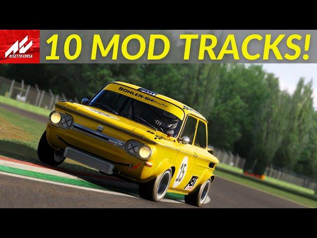 10 GREAT Tracks That You Dont Own! - Assetto Corsa 2023 - Download Links!