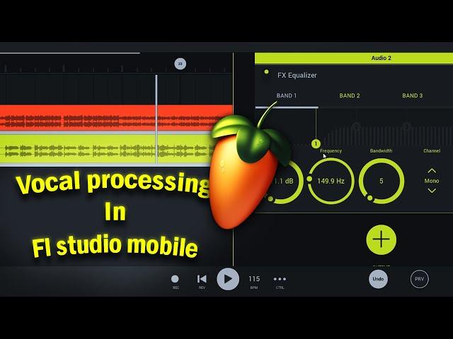 Vocal Processing In Fl Studio Mobile | #professionalmixing #vocalmixing #flstudiomobile