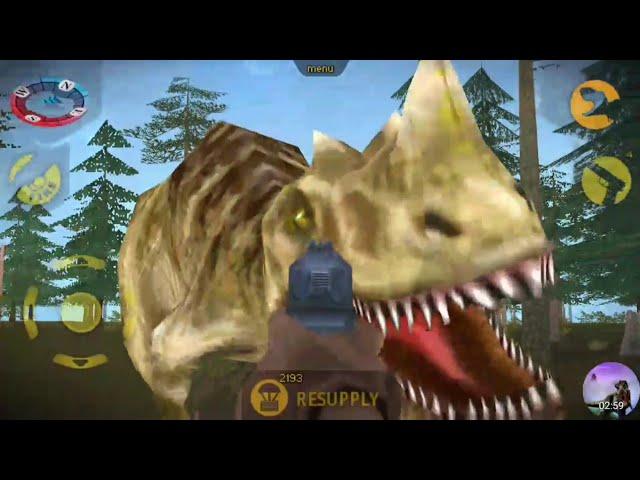 Carnivores Dinosaur Hunter | Killing Charging Ceratosaurus's with a Pistol