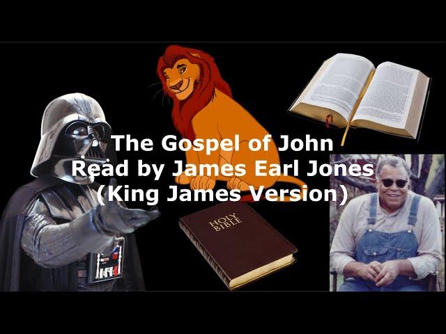 James Earl Jones Reads the Gospel of John (with chapters)