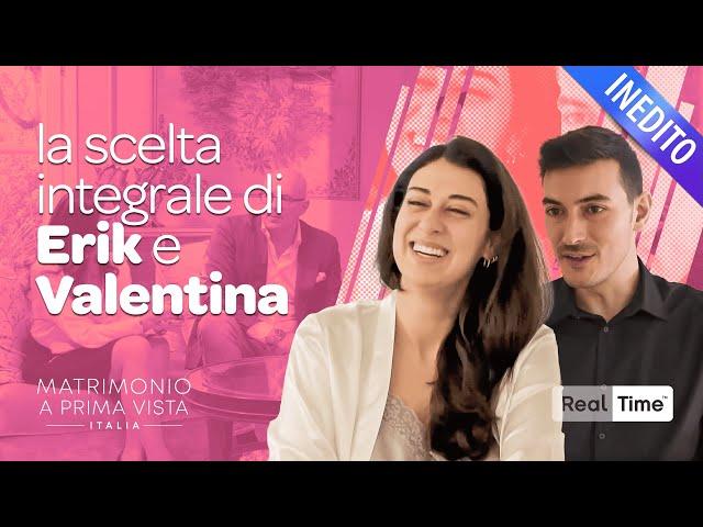 Le scene inedite non andate in onda della SCELTA di Erik e Valentina ️ | Matrimonio A Prima Vista