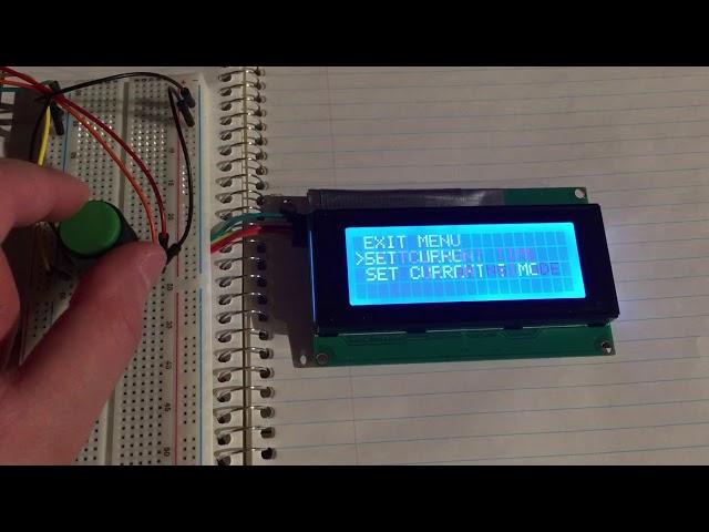 Arduino Layered Menu with Digital Rotary Encoder