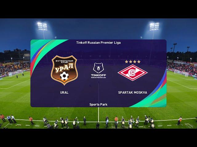 PES 2021 | Ural vs Spartak Moscow - Russia Premier League | 07/11/2020 | 1080p 60FPS