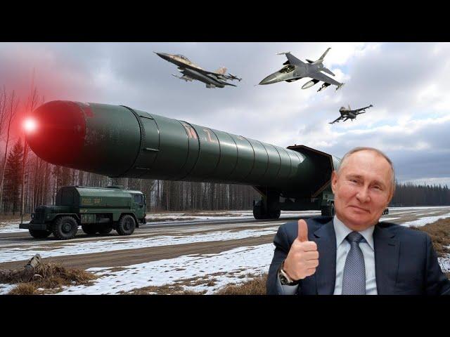 Nothing Left! Russian Sarmat missiles and fighter jets strike US regional base in Ukraine