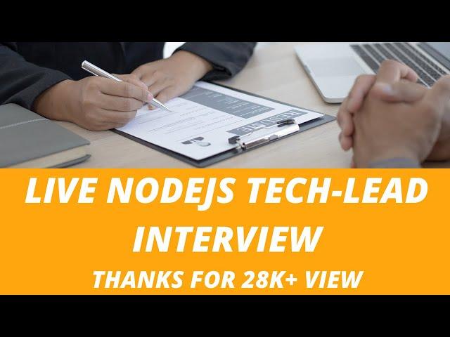 Live #nodejs Interview | #nodejs interview Question and Answers | #angular #javascript #interview