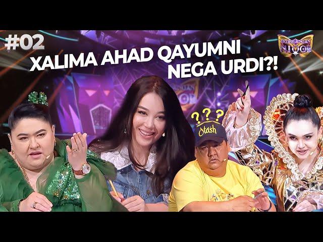 O'g'irlangan Niqob 2-son XALIMA AHAD QAYUMNI NEGA URDI?! (16.04.2022)