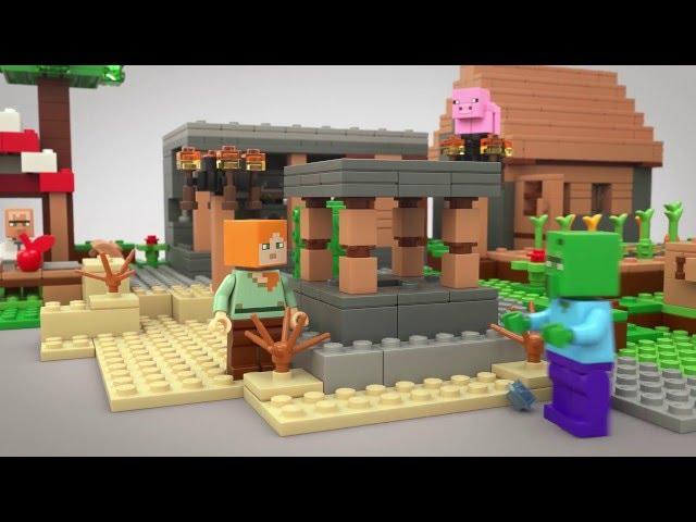 The Village - LEGO Minecraft - Product Animation 21128