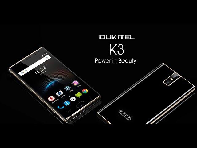 Oukitel K3 Official Look with Specs,6000mAh Battery and More