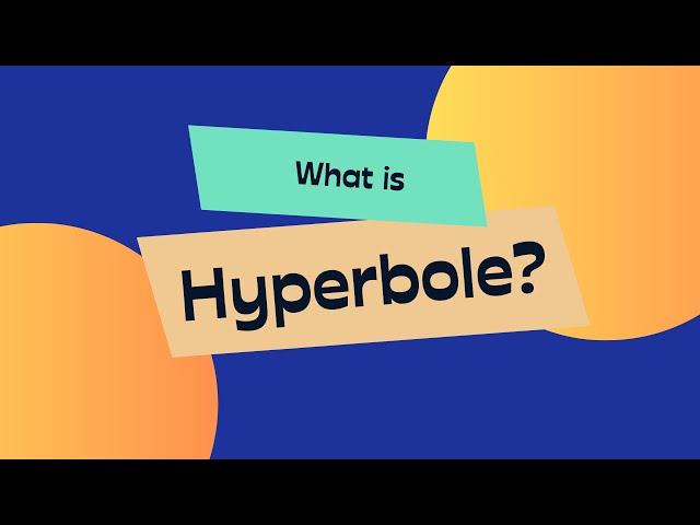 What is hyperbole? Figurative Language |Literary Devices