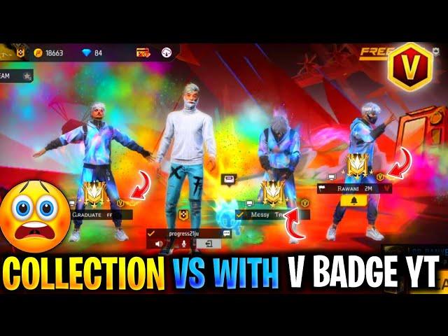 Collection Vs With Big Youtubers | Graduate, Rawani And Messy Bhai Collection Vs Challenge