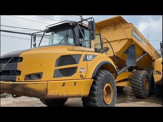 TEST UNIT ARTICULATED DUMP TRUCK HAULER VOLVO A35F