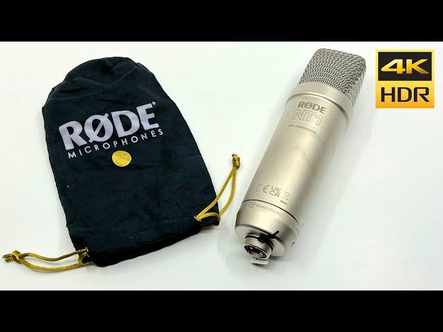 Rode NT1 5th Generation Silver  Studio Condenser Microphone Unboxing